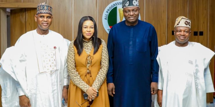 Hon. Goronyo Pays Courtesy Visit To APC National Chairman, Reaffirms Commitment To Party Unity