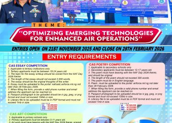 CAS literary competition rallies Nigerian youths to drive innovation and advocacy in emerging airpower technologies