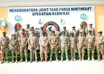 NAF deepens airpower integration as AWDC commandant conducts operational assessment at Operation Hadin Kai HQ