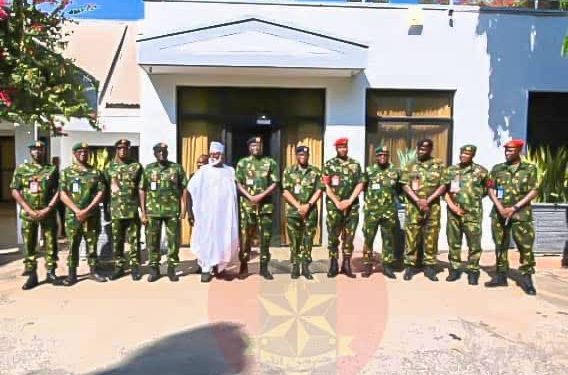 COAS meets Babangida, Abdulsalami, Niger governor, pledges stronger security cooperation and operational readiness