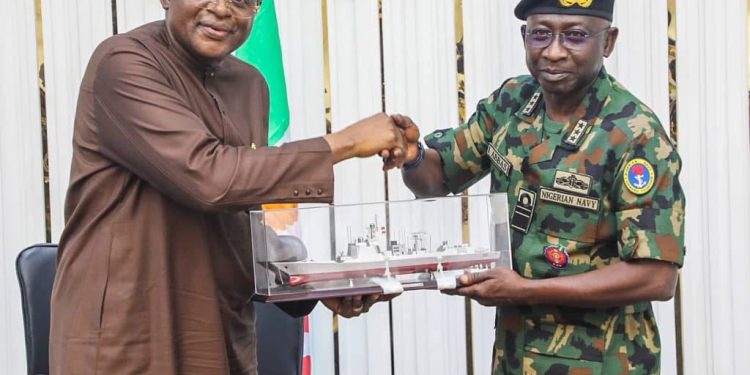 Naval chief seeks deeper security cooperation during courtesy visit to Cross River governor