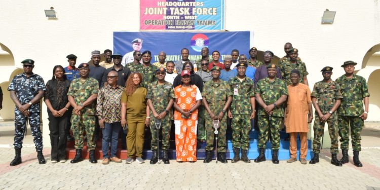 Operation FANSAN YANMA intensifies pressure on terrorists as military opens North-West theatre to defence correspondents