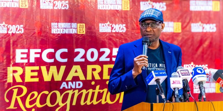 We Are As Strong As Our Integrity And As Weak As Our Compromises – EFCC Chairman, Mr. Ola Olukoyede, At The 2025 Recognition And Reward Ceremony