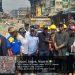 Sanwo-Olu visits Marina fire site, commends NEMA, assures support for safe recovery