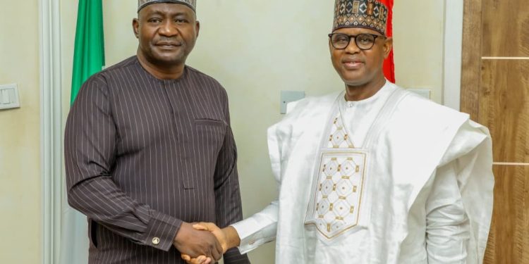Goronyo Pays Courtesy Visit To Defence Minister, Harps On Inter-Ministerial Synergy