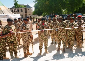 MNJTF Commander strengthens operational synergy with Operation Hadin Kai during strategic visit to Maiduguri