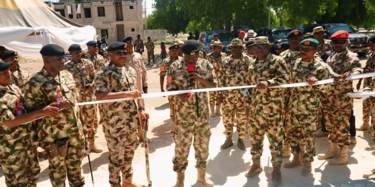 MNJTF Commander strengthens operational synergy with Operation Hadin Kai during strategic visit to Maiduguri