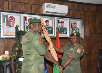 Major General Koughna takes command of 8 Division, vows to consolidate gains against banditry