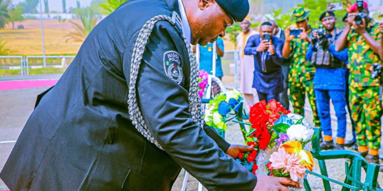 CP Shetima Jauro Mohammed joins Governor Sule, security chiefs to honour fallen heroes at AFDR 2026