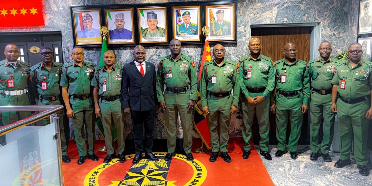 Defence Ministry Permanent Secretary Meets COAS, Reaffirms Support to Strengthen Army Operations and Readiness