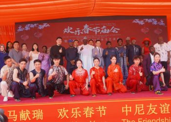 China–Nigeria Ties Gallop Stronger at 55 as Leaders Chart Bold Future at Chinese New Year Temple Fair