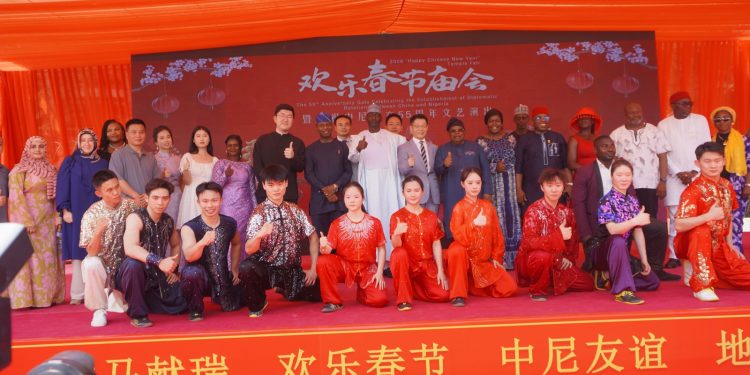 China–Nigeria Ties Gallop Stronger at 55 as Leaders Chart Bold Future at Chinese New Year Temple Fair