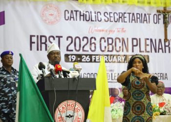 FG Seeks Stronger Partnership With Catholic Church As Akume Addresses Bishops’ Conference