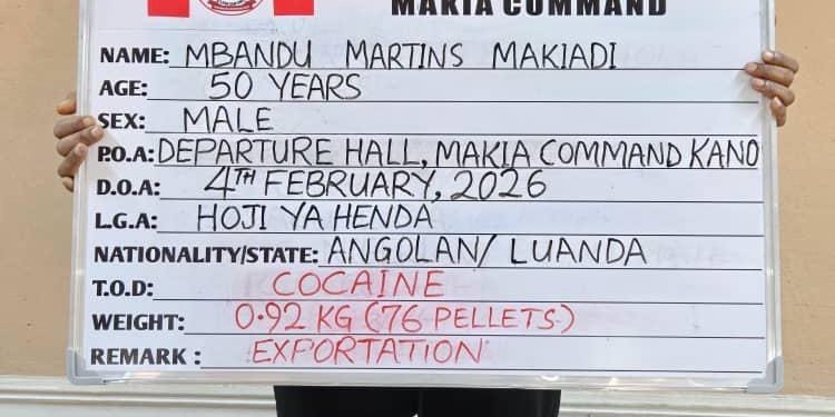 NDLEA busts cocaine trafficking rings, arrests China-based businessman, foreign nationals, and dismantles Lagos drug factory