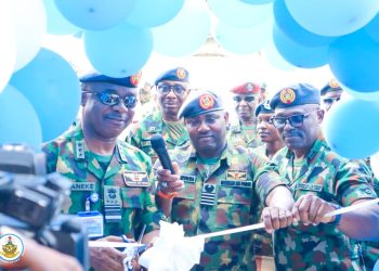 CAS Inspects Logistics Command, Strengthens Lagos Partnership, Commissions Welfare Projects to Boost NAF Readiness