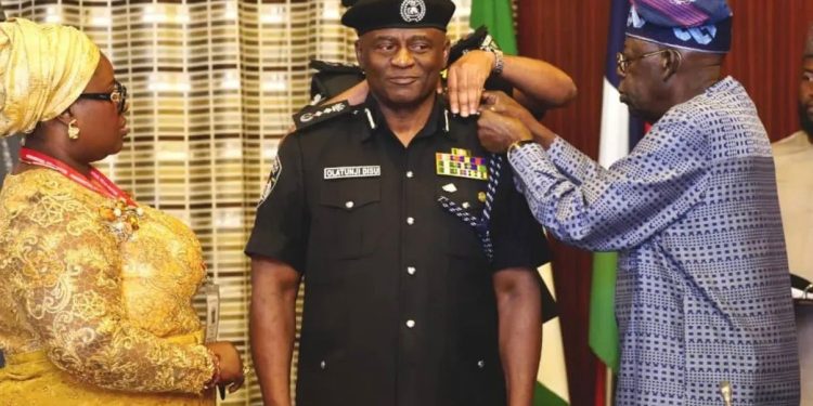 Tinubu decorates Disu as acting IGP, PSC moves to retire 35 senior officers