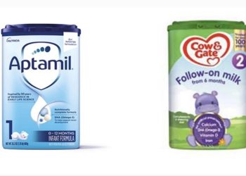 NAFDAC Alerts Public As Danone Nutricia Recalls Aptamil And Cow And Gate Infant Formula Over Contamination Risk