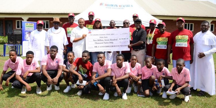 Cairo Ojougboh Foundation Pays ₦2.7m Exam Fees For Delta Students, Inspires Academic Excellence