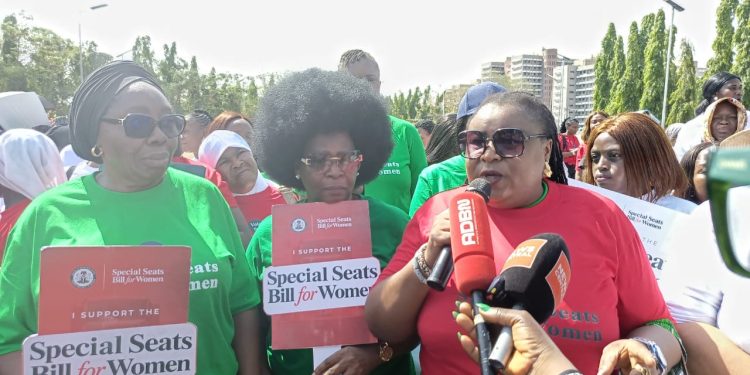 Women groups rally at National Assembly, push for special seats bill ahead of 2027 elections