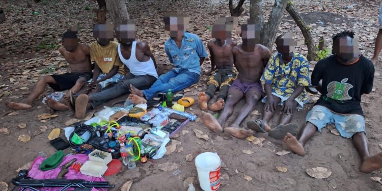 Troops Of 4 Brigade Smash Kidnappers’ Camps, Arrest 13 Suspects In Edo North Operations