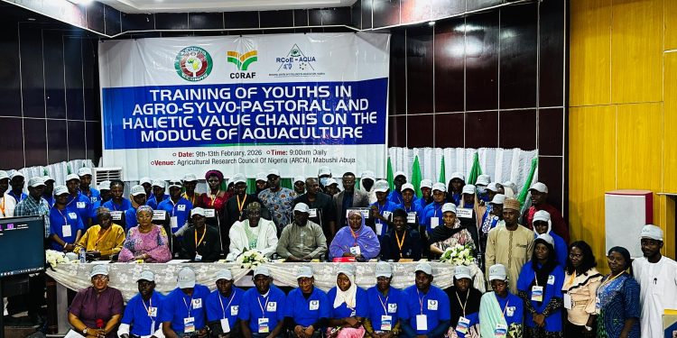 West Africa’s aquaculture future takes shape as Dr. Abubakar Adamu Dabban declares open the 2026 ECOWAS–ARCN Youth Aquaculture Training in Abuja