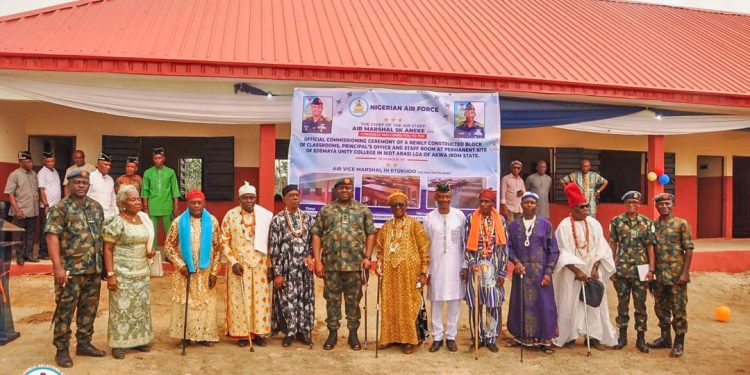 Akwa Ibom Community Honours Air Chief As NAF Expands Civil–Military Outreach