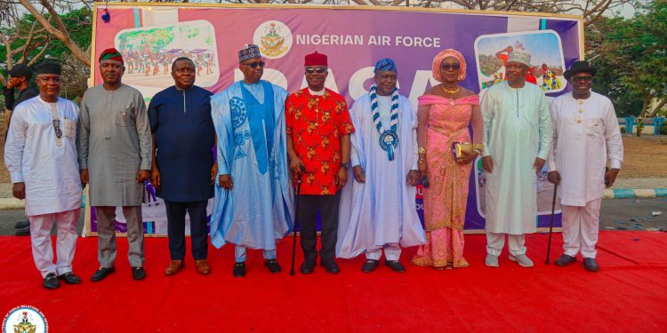 Air Marshal Oladayo Amao (Rtd.) underscores unity and morale at the Nigerian Air Force BASA 2025 in Abuja
