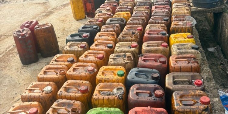 Operation Delta Sentinel records fresh success as Navy intercepts stolen fuel in Calabar