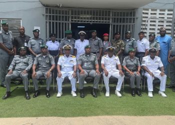 Nigerian Navy MCIO Commander visits Customs KLT Area Command to strengthen inter-agency cooperation in Lagos ports