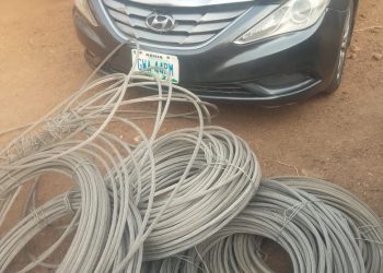 Police Arrest Two Suspects Over Electric Cable Vandalisation in Nasarawa, Recover Tools and Vehicle 