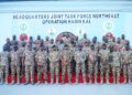 NAAS Commandant visits OPHK headquarters in Maiduguri, commends troops and pledges sustained quality training for armour personnel