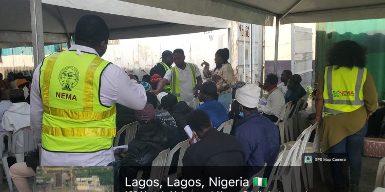 NEMA Receives 100 Returnees from Algeria, Provides Immediate Humanitarian Support