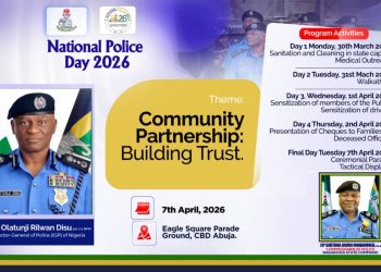 Nasarawa Police Unveils Full Agenda for 2026 National Police Day Celebration