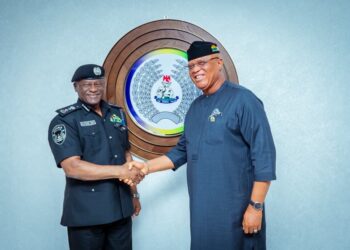 Governor Umo Eno Visits IGP Disu, Highlights Need for Stronger Police-State Security Partnership