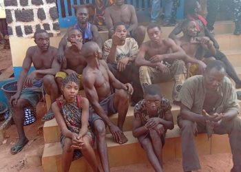 Troops of Nigerian Army 82 Division Garrison rescue 12 kidnap victims in Igbo-Eze North Local Government Area, Enugu State