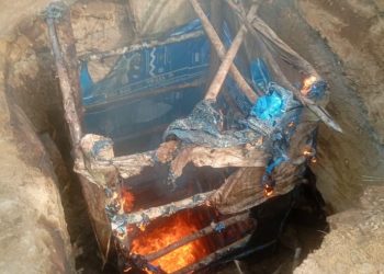 Navy destroys illegal refinery, arrests 37 suspected illegal miners in Niger Delta crackdown