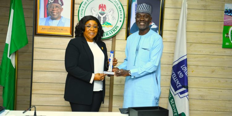 NCC boss pays courtesy visit to Head of Civil Service in Abuja