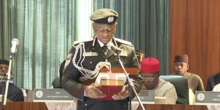 Tinubu Swears in Disu as 23rd IGP, Sets Reform and Welfare Agenda in Motion