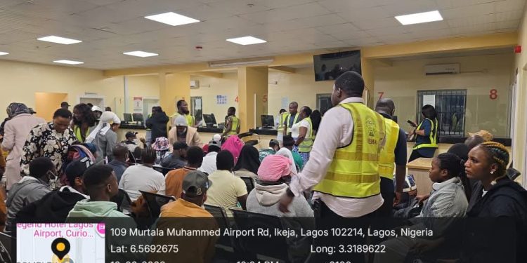 NEMA Receives 181 Nigerian Returnees From Libya In Lagos
