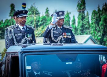 IGP Olatunji  Disu leads officers to honour retired police chief Kayode  Egbetokun