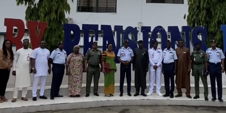 Permanent Secretary, Ministry of Defence, Visits Military Pensions Board to Strengthen Collaboration and Support for Retirees
