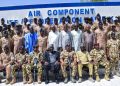 CAS vows intensified air offensive against terrorists, honours troops at Eid luncheon in Maiduguri