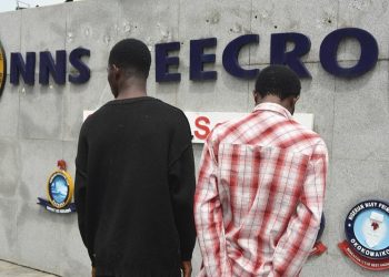 Navy Hands Over Suspected Stowaways to DSS, Warns Against Illegal Maritime Migration