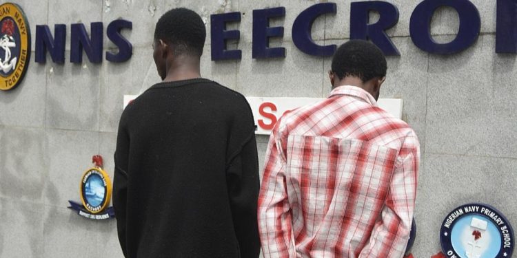 Navy Hands Over Suspected Stowaways to DSS, Warns Against Illegal Maritime Migration