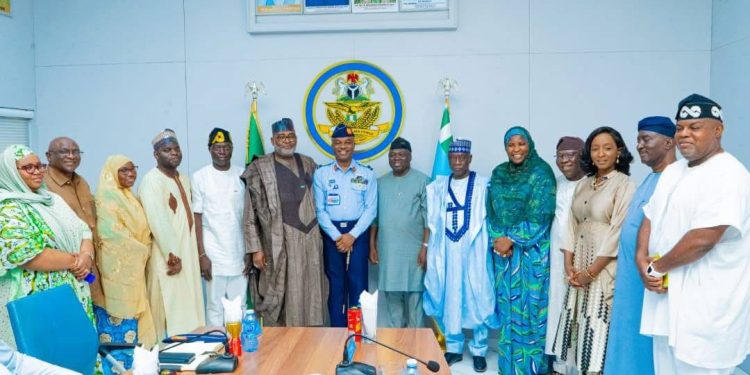 NAF reaffirms airpower support as Taraba governor meets CAS in Abuja