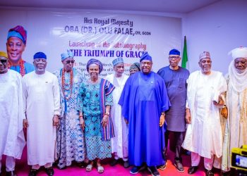 Tinubu Urges Traditional Rulers to Champion Security and Unity at Falae’s Autobiography Launch