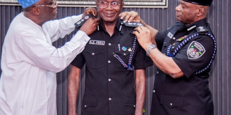IGP Disu Decorates Newly Promoted Deputy Inspectors‑General, Charges Them to Lead with Vision, Integrity and Service