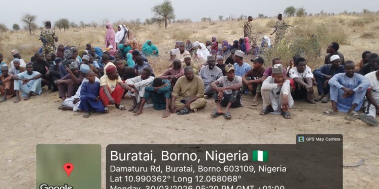 Troops of OPHK foil Boko Haram mass abduction, rescue over 150 civilians in Borno