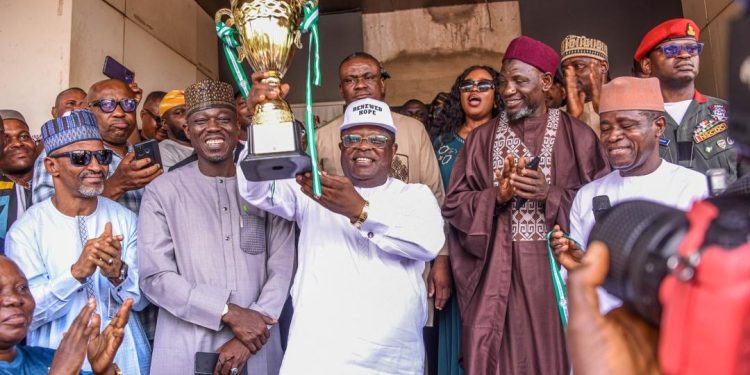 Works Minister Dedicates FEPSGA 2025 Victory to President Tinubu, Commends Staff Excellence