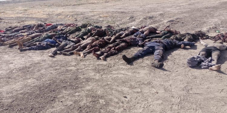 Photo News: Troops of OPHK thwart major multi-directional terrorist assault in Mallam Fatori, kill over 80 insurgents including key commanders